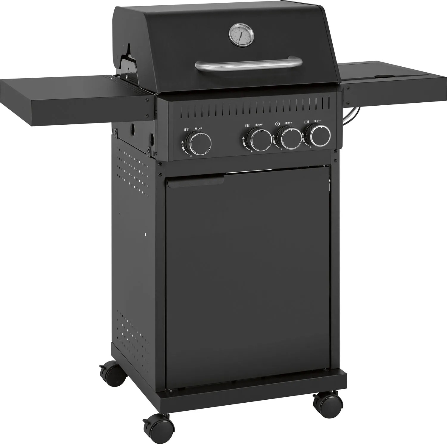 Grill gazowy 3+1-palnikowy 10,5 kW
