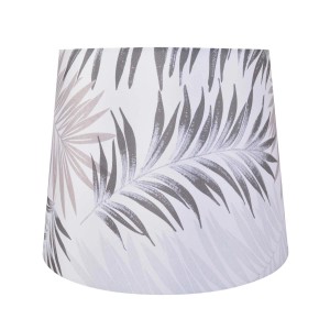 Abażur SCARLET stożek śr. 35 cm grey leaves