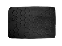 Hyggli Dywanik łazienkowy 90x60 cm czarny