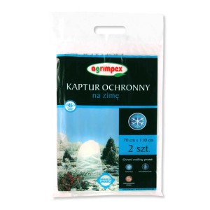 Ochraniacz na rośliny, 70x110cm, 2 sztuki, do ochrony zimowej w ogrodzie.