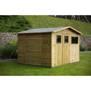 Werth-Holz Domek ogrodowy Como - 300x241 cm, wys. 210 cm