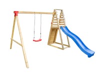 Huśtawka ze zjeżdżalnią Domi 287 x 354 x wys.231 cm Huśtawka ze zjeżdżalnią Domi 287 x 354 x wys.231 cm