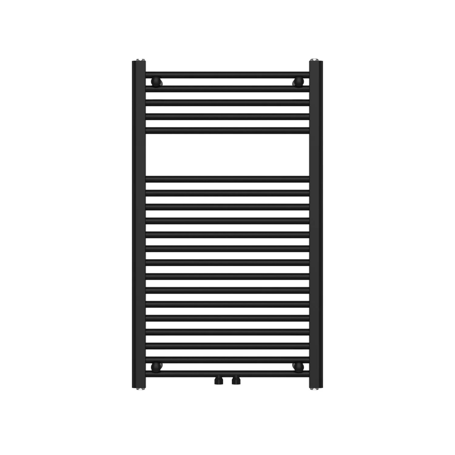 Giovanni Grzejnik łazienkowy CARAT czarny mat 94 x 55 cm