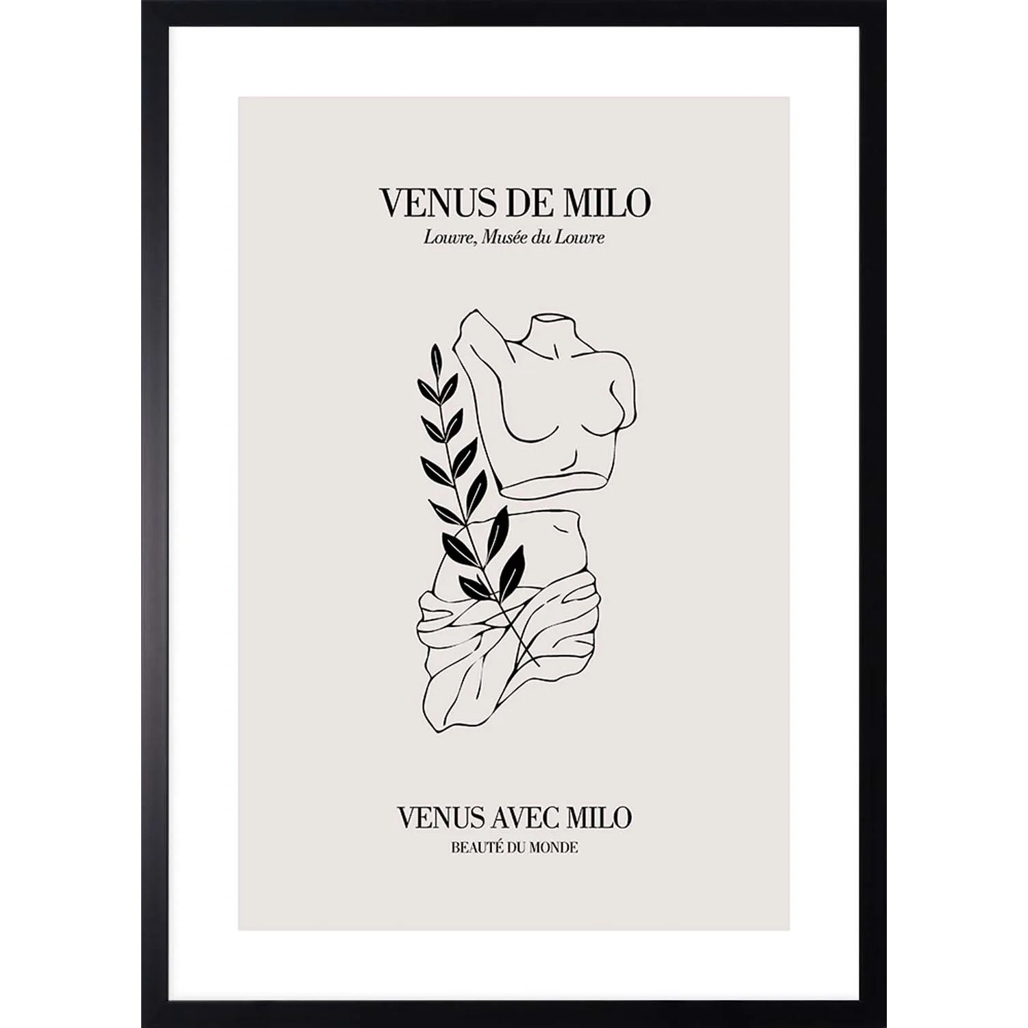 ARS LONGA Obraz VENUS WITH LOVE no.2 53 x 73 cm