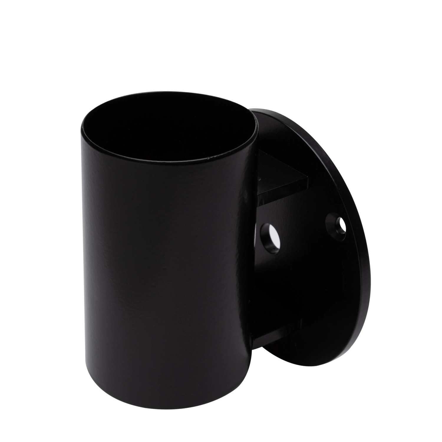 Kornik Mocowanie pionowe słupka śr. 50 mm  Czarne