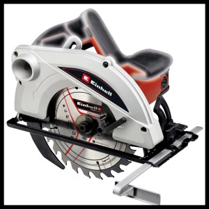 Pilarka ręczna Einhell TC-CS 1410: Kompaktowa pilarka do precyzyjnych cięć. Zawiera tarczę i odsysanie pyłu.