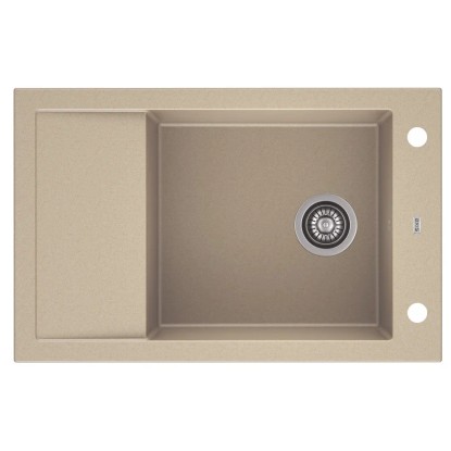 Zlewozmywak A-Point 4 1-kom. beż 78x50 cm