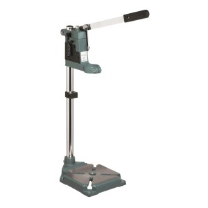Stojak wiertarski do stacjonarnego użytku wiertarek z ogranicznikiem głębokości.