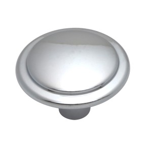 Gałka meblowa t.b.t., okrągła, chromowana na wysoki połysk.