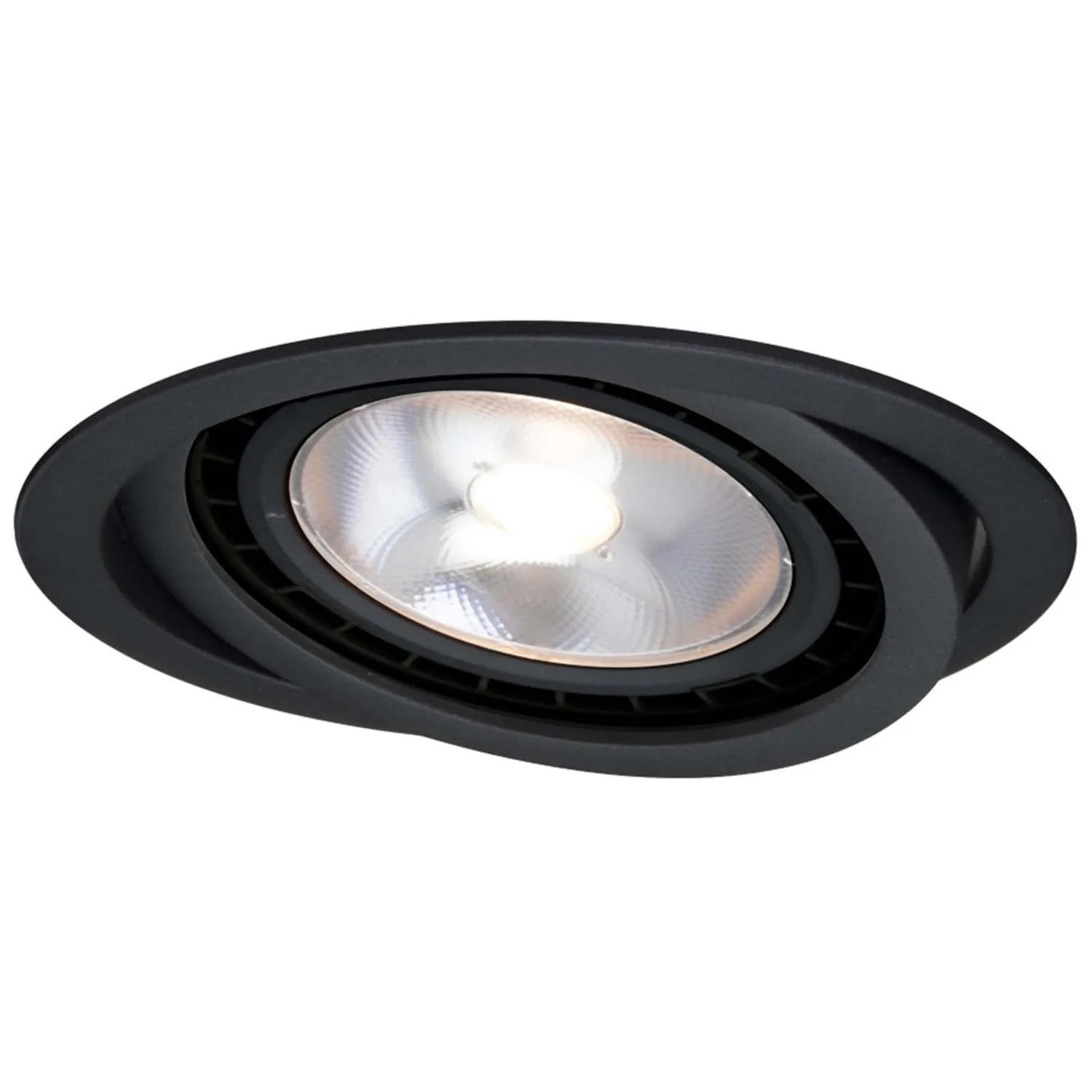 Light Prestige Oczko podtynkowe NERO ruchome 1xGU10 max. 9W LED czarne