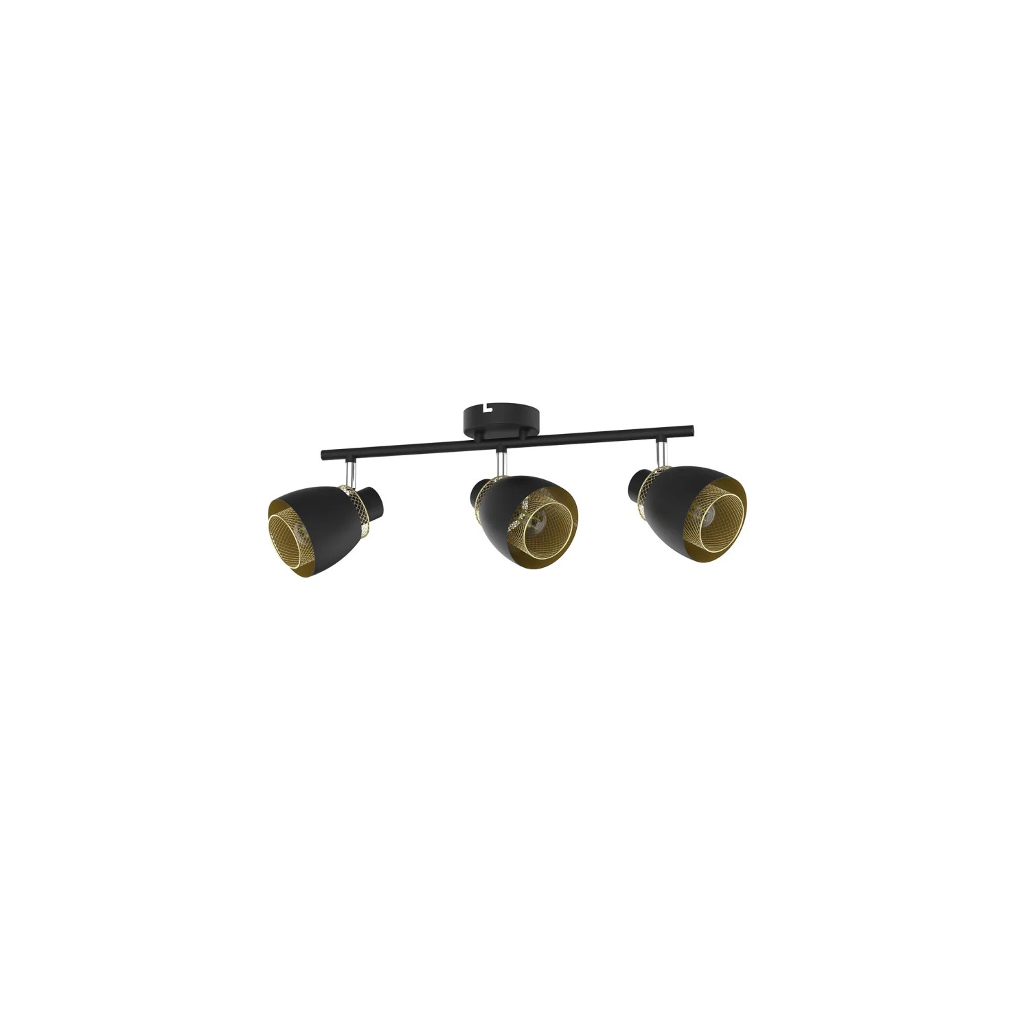 Lampa sufitowa Aleksandria 93-13767 Czarno-Złota LS3