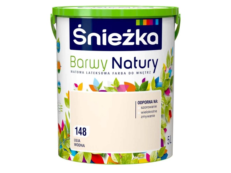 Farba Śnieżka Barwy Natury lilia wodna 5 l kupuj w OBI
