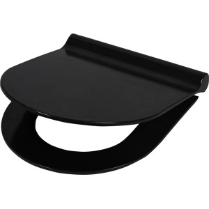 Czarna deska sedesowa t.b.t. z kategorii Deski sedesowe.