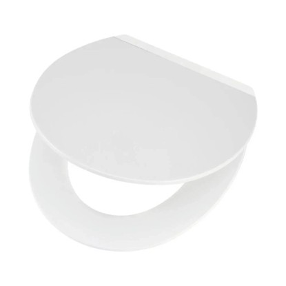 Baliv Deska sedesowa Rosas wolnoopadająca chrom-biel