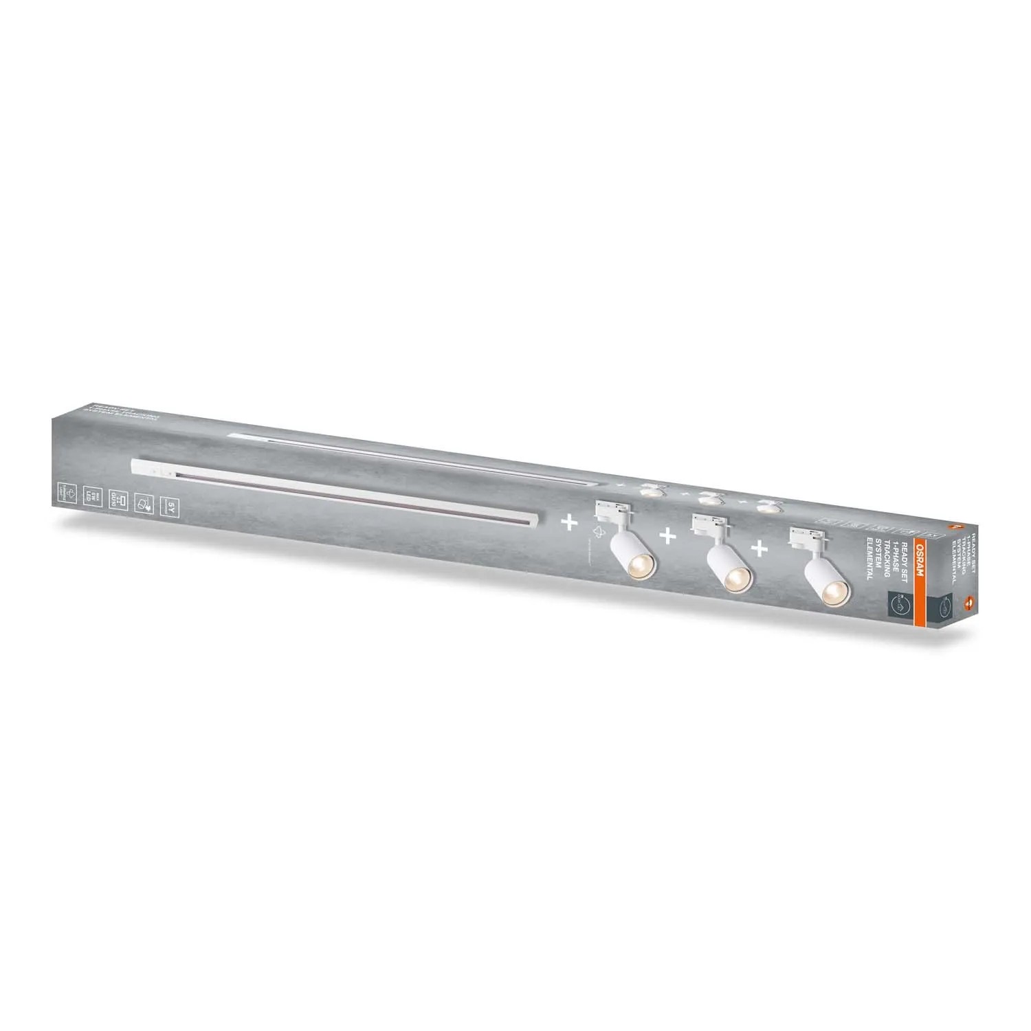 Osram Zestaw szynowy 3xGU10 max. 6W LED 1m biały