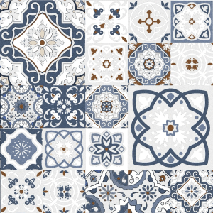 Gres szkliwiony  Maroco  chłodny  60 x 60 cm