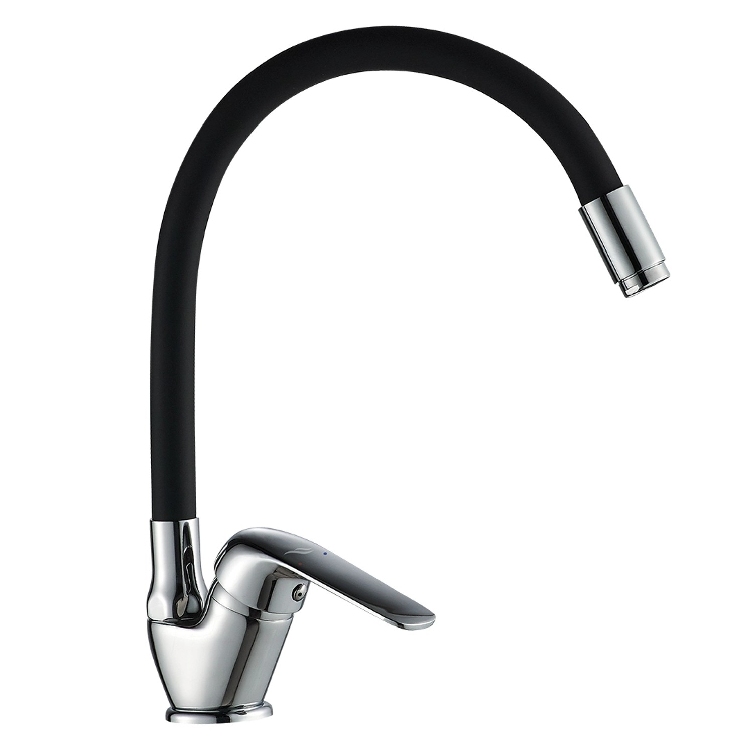 Bateria kuchenna Elza chrom ,czarna