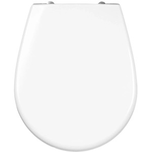 Deska WC Market biała wolnoopadająca 44x37x5