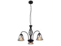 Globo Lampa wisząca GONNY 3xE27 60W czarna