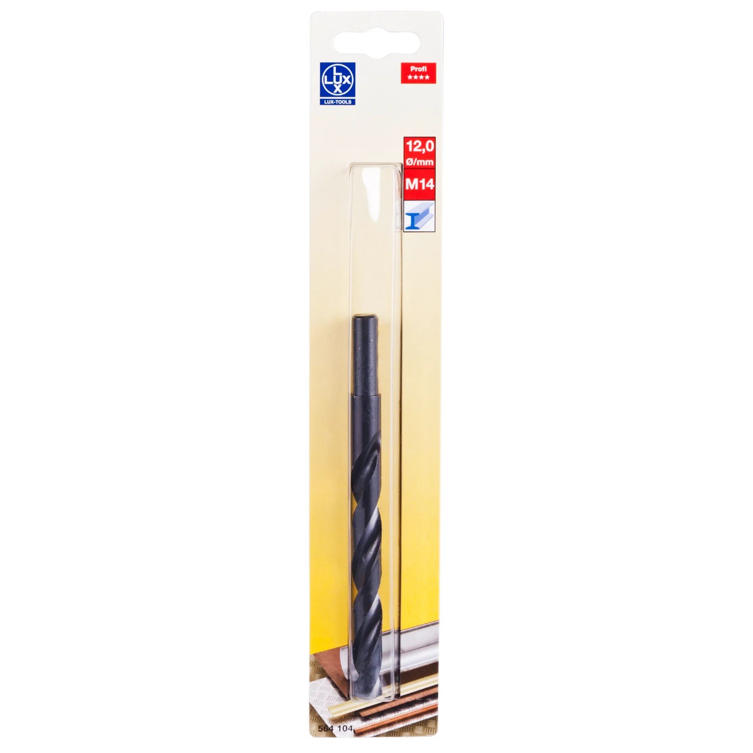 LUX-TOOLS Wiertło do metalu 12x151 mm