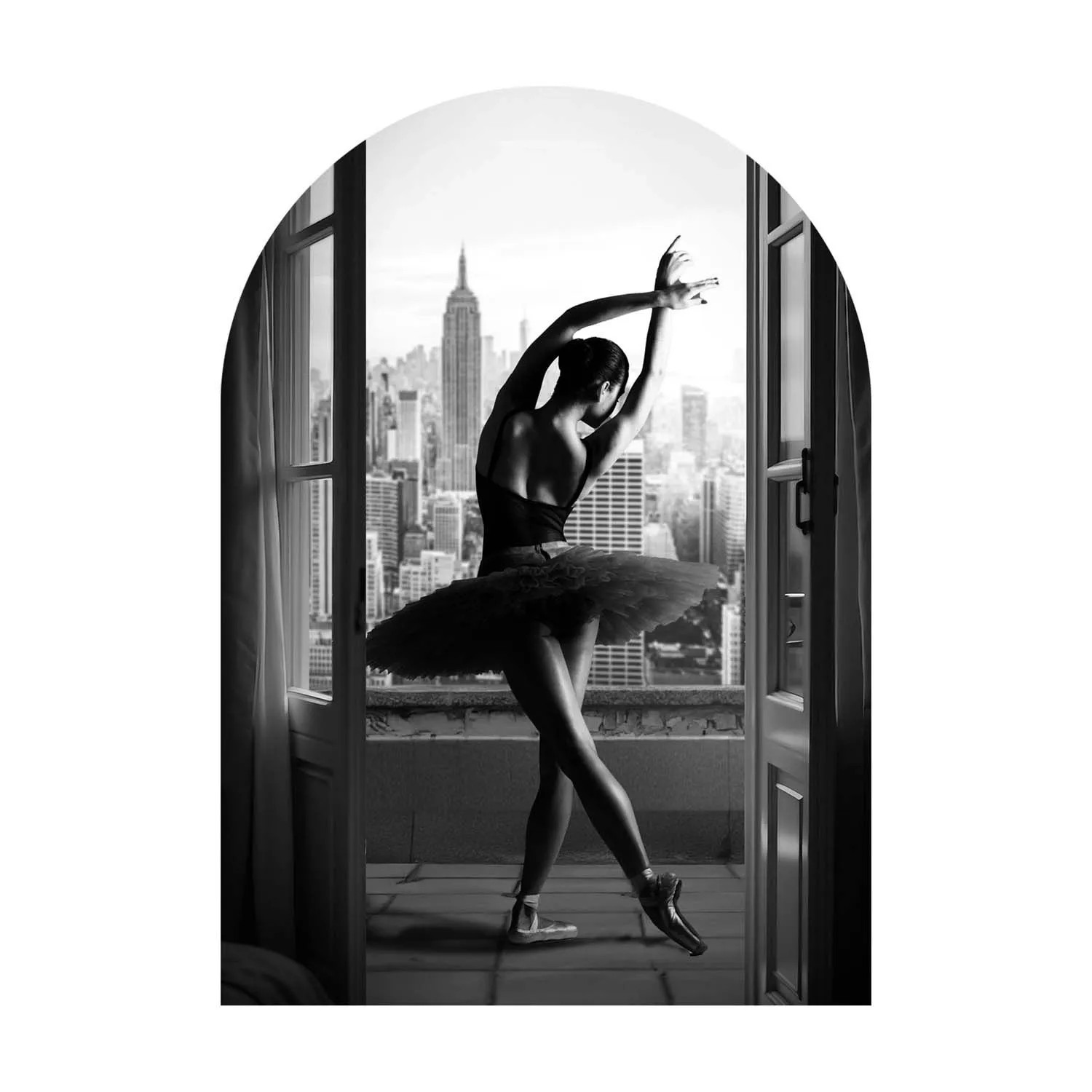 STYLER Obraz Glasspik Arched VIRGINIA GS001 70 x 100 cm