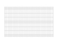 Jarmex Panel ogrodzeniowy 250,5 x 152 cm drut 3,8 mm oczko 6 x 20 cm antracyt