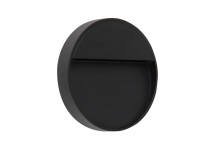 DPM Oprawa zewnętrzna LED okrągła 6W 4000K 245lm IP54 czarna