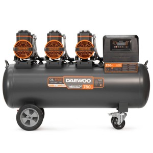 DAEWOO Kompresor bezolejowy DAC 720S 100L 8 bar