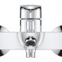 Bateria wannowa Grohe QuickFix Start Edge do montażu ściennego, chrom.