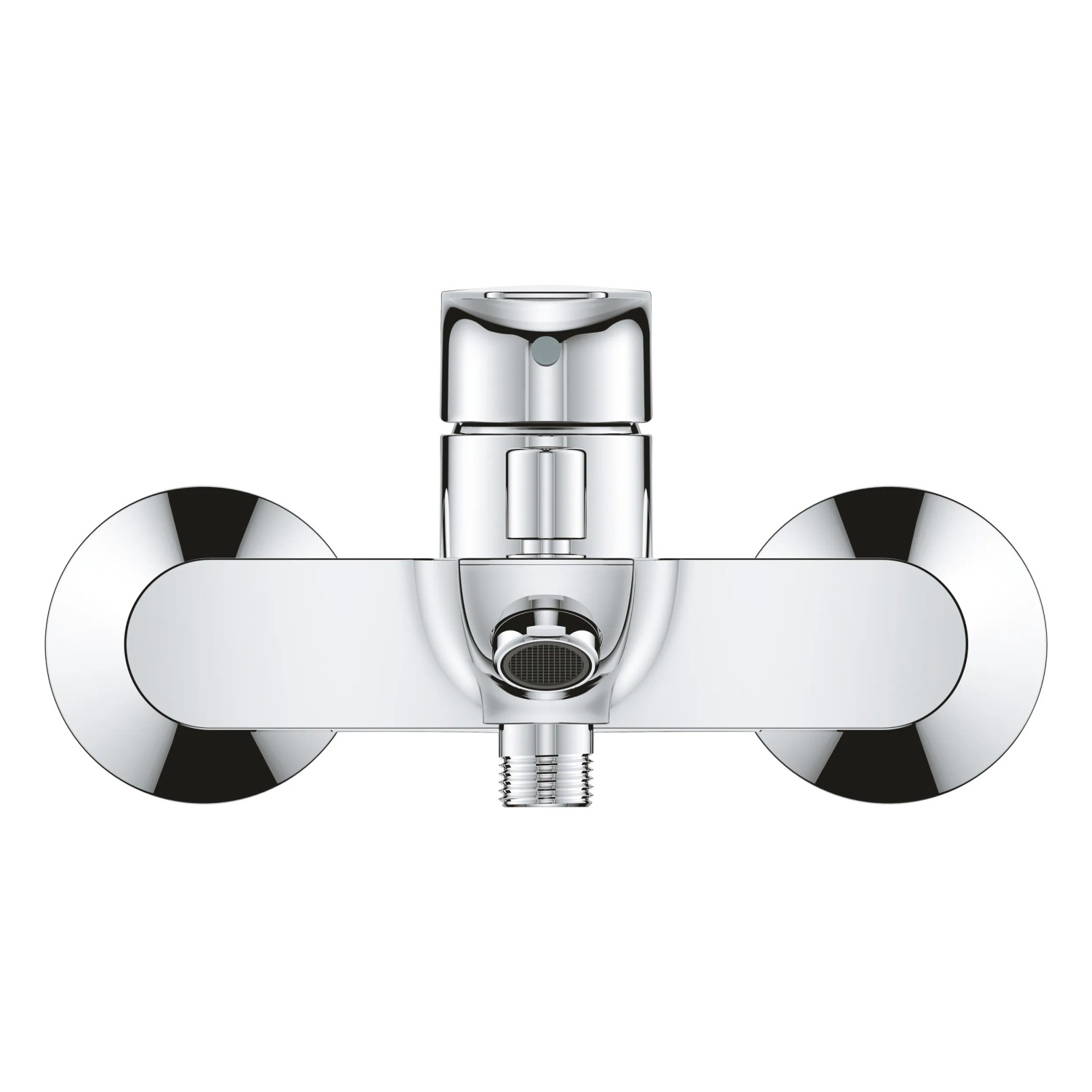 Bateria wannowa Grohe QuickFix Start Edge do montażu ściennego, chrom.