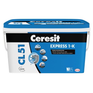 Ceresit CL 51 Express 1-K, akcesoria do płytek, powłoka wodoodporna.