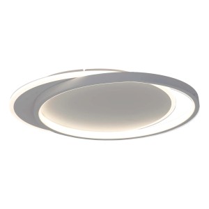Nowoczesna biała lampa sufitowa LED Plafony o okrągłym kształcie.