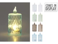 Świeczka led mix kolorów - 3,8 x 8 cm Świeczka led mix kolorów - 3,8 x 8 cm