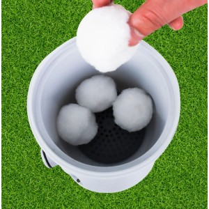 Kulki filtracyjne z sitkiem do filtrów basenowych - 100 g