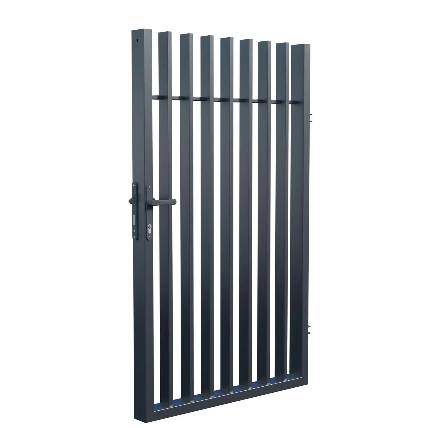 Furtka Solano antracyt prawa - 89 x 150 cm