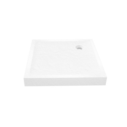 Signika Brodzik kwadratowy Tauro 100 akryl biały 100 x 100 cm