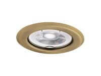 Kanlux Oczko Argus II stałe GU10/GX5,3 mosiądz