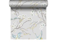 Tapeta winylowa na flizelinie JAPAN niebieska