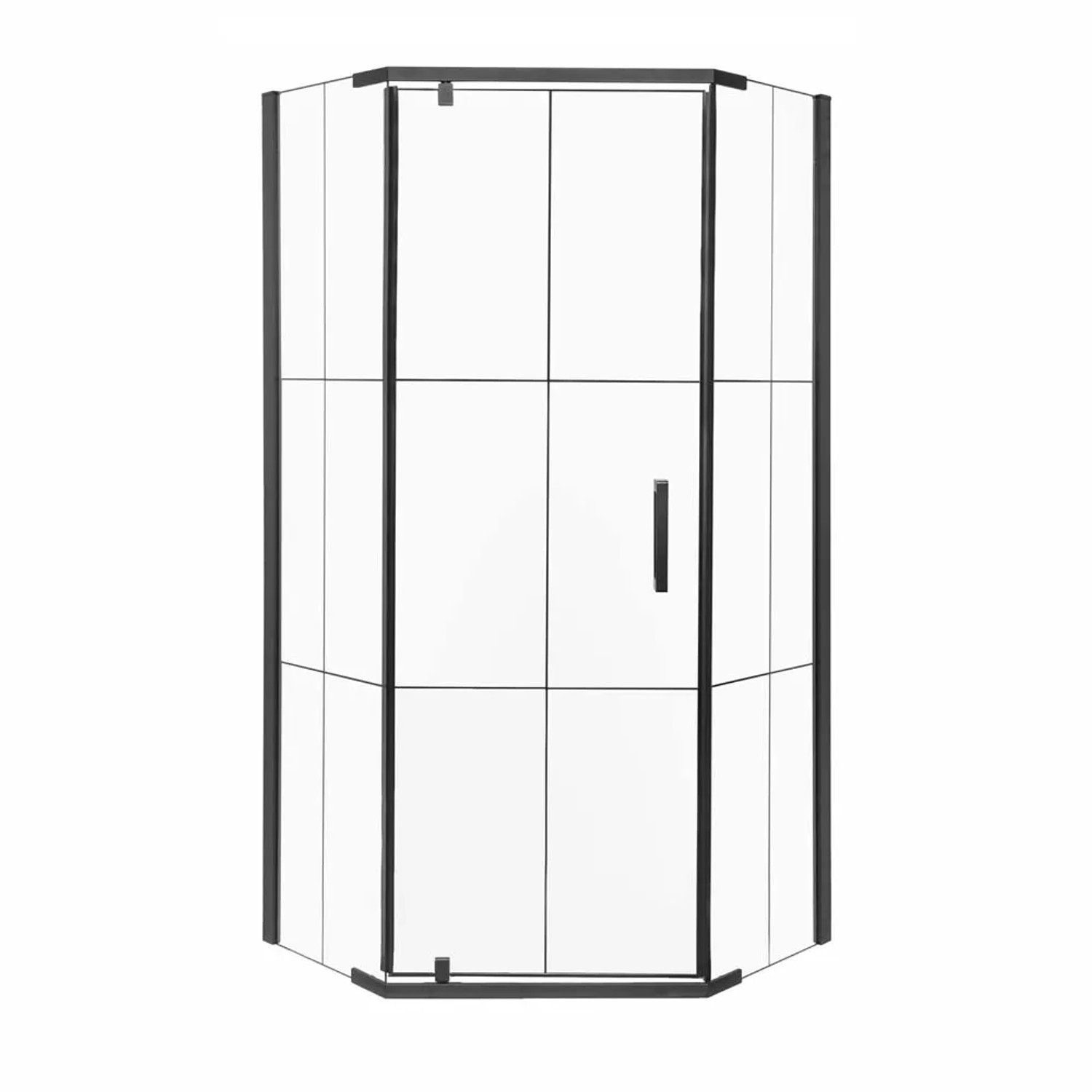 Kabina Metro czarna 90