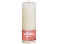 Świeca Rustic delikatny perłowy 190/68 mm