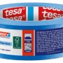 Niebieska taśma maskująca tesa UV Paper Mask, rolka 50 m x 38 mm, do malowania.