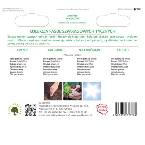 Zdjęcie kolekcji nasion t.b.t. (warzywa)