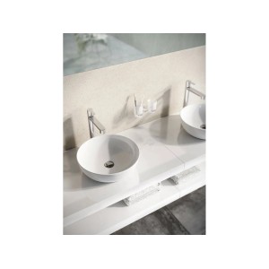 Ravak Umywalka UNI 400 B SLIMceram nablatowa 40x40
