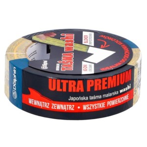 Rolka taśmy klejącej t.b.t., żółtawa, do użytku wewnątrz i na zewnątrz.