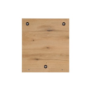 Drewniana płyta do Lustra t.b.t. z punktami mocowania.