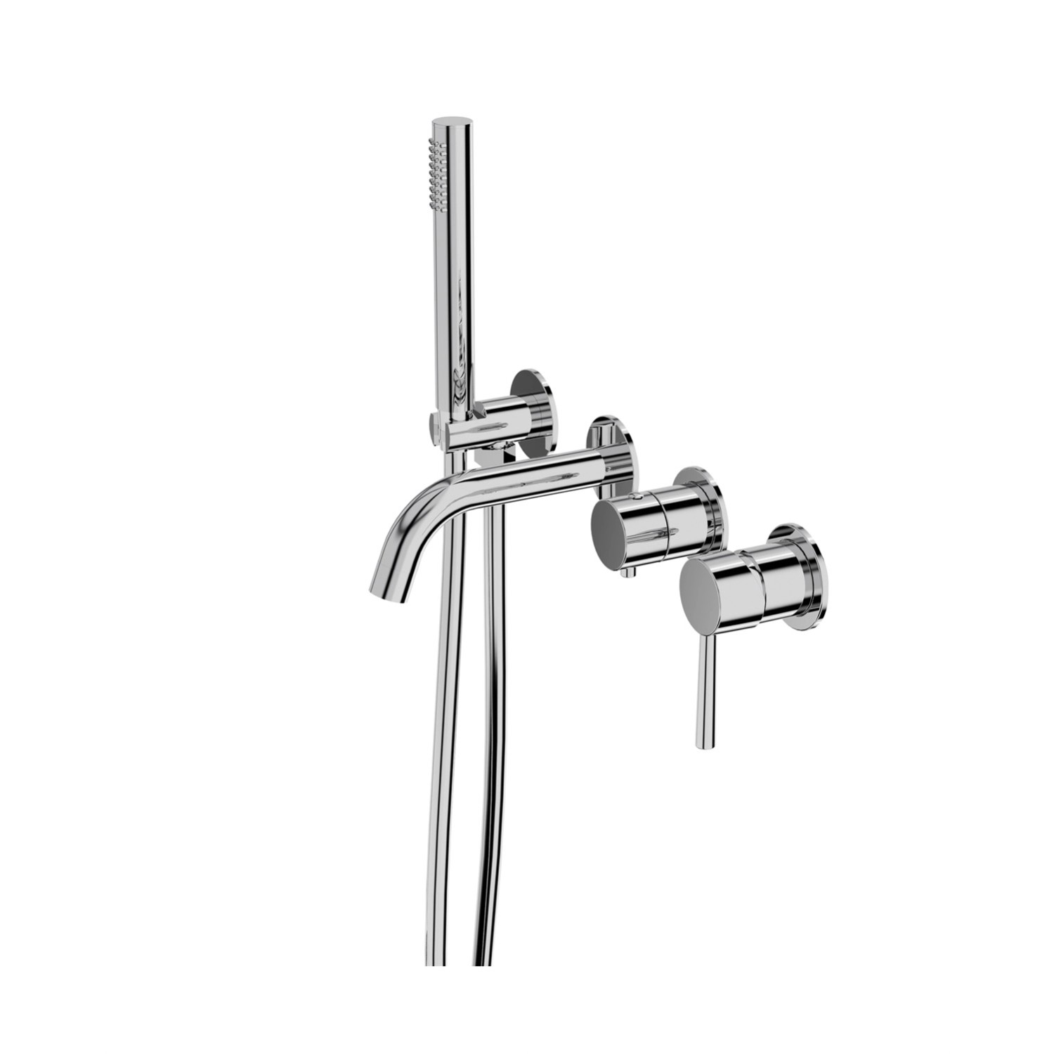 Domino Bateria wannowa Orion chrom