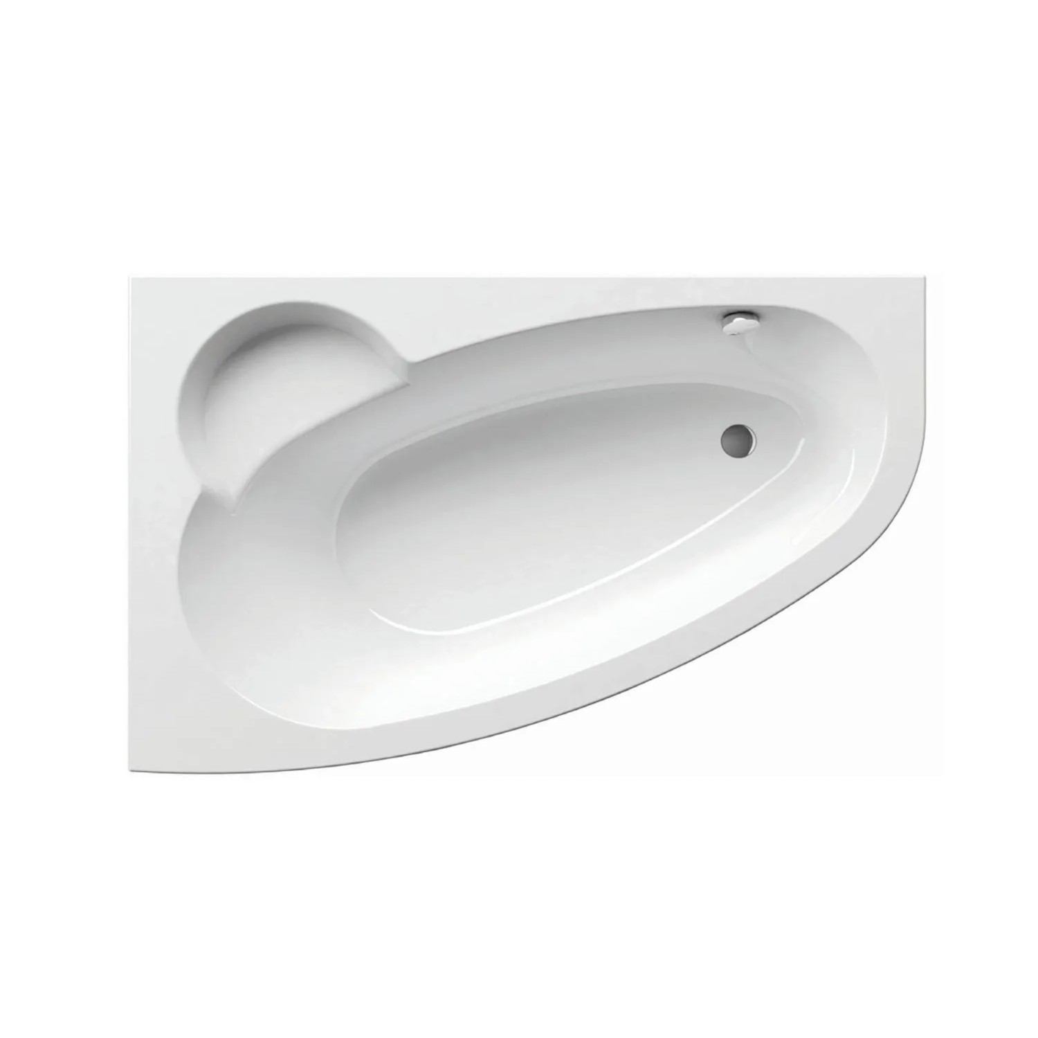 Ravak Wanna Asymmetric 150 narożna asymetryczna lewa 150x100