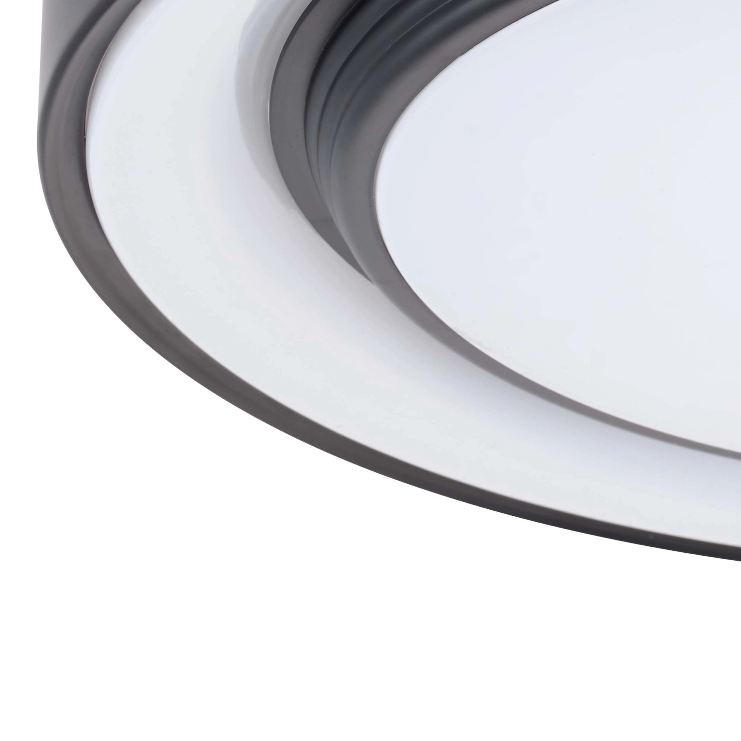 Goldlux Plafon LED ZYGMUNT z pilotem 48W 300/4000/6000K 5300lm czarny