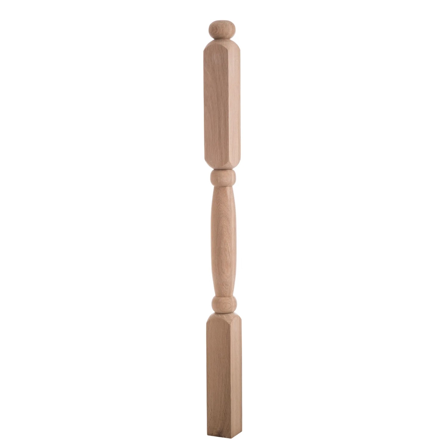 Kornik Słupek z drewna dębowego 76 mm x 76 mm x 1150 mm