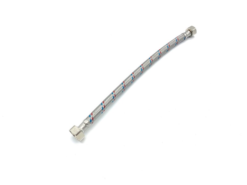 Fluvius Wężyk nierdzewny 1/2 x 3/8 L40 ww